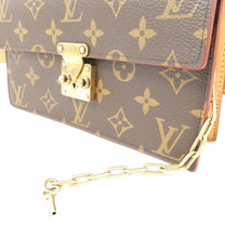Thumbnail of Vintage Brown Canvas Louis Vuitton Clutch - Image 6