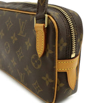 Thumbnail of Brown Canvas Louis Vuitton Pochette Marly Bandouliere - Image 6