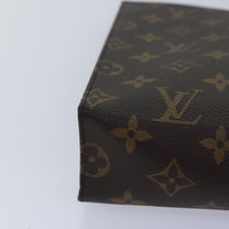 Thumbnail of Brown Canvas Louis Vuitton Poche Toilette - Image 7