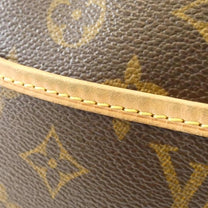 Thumbnail of Pre-Owned Brown Canvas Louis Vuitton Trouville - Image 7