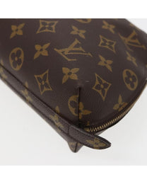 Thumbnail of Vintage Brown Canvas Louis Vuitton Cosmetic Pouch - Image 7
