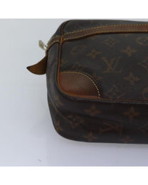 Thumbnail of Pre-Owned Brown Canvas Louis Vuitton Clutch - Image 7