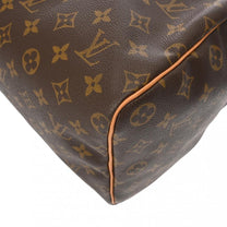 Thumbnail of Pre-Owned Brown Canvas Louis Vuitton Handbag - Image 7