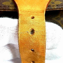 Thumbnail of Vintage Brown Canvas Louis Vuitton Cartouchiere - Image 7
