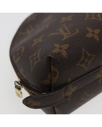 Thumbnail of Vintage Brown Canvas Louis Vuitton Cosmetic Pouch - Image 7