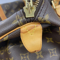 Thumbnail of Vintage Brown Canvas Louis Vuitton Keepall - Image 7
