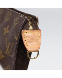 Thumbnail of Brown Canvas Louis Vuitton Pouch - Image 8