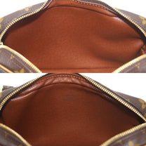 Thumbnail of Pre-Owned Brown Canvas Louis Vuitton Pochette Marly Bandouliere - Image 8