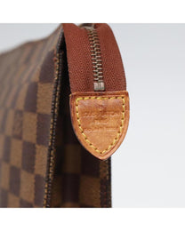 Thumbnail of Pre-Owned Brown Canvas Louis Vuitton Pouch - Image 8