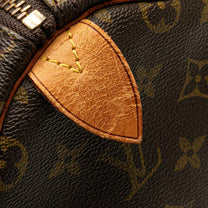 Thumbnail of Brown Canvas Louis Vuitton Keepall - Image 8