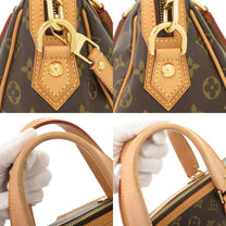 Thumbnail of Brown Canvas Louis Vuitton Handbag - Image 8