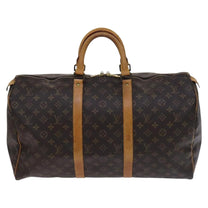 Thumbnail of Brown Canvas Louis Vuitton Keepall - Image 8