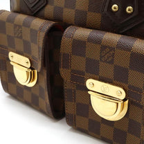 Thumbnail of Pre-Owned Brown Canvas Louis Vuitton Manhattan - Image 8