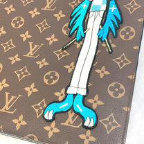 Thumbnail of Pre-Owned Brown Canvas Louis Vuitton Bagatelle - Image 9