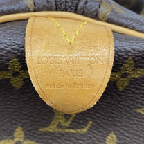 Thumbnail of Vintage Brown Canvas Louis Vuitton Keepall - Image 9