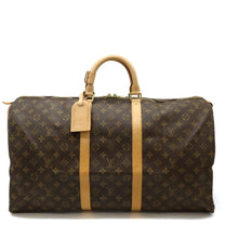 Thumbnail of Vintage Brown Canvas Louis Vuitton Keepall - Image 9