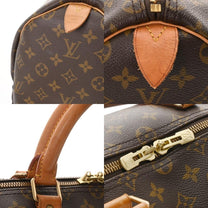 Thumbnail of Brown Canvas Louis Vuitton Keepall - Image 9