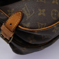 Thumbnail of Brown Canvas Louis Vuitton Saumur - Image 9
