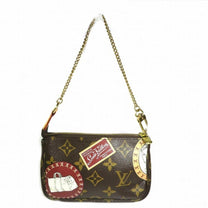 Thumbnail of Pre-Owned Brown Canvas Louis Vuitton Pochette Accessoires - Image 9