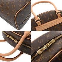Thumbnail of Vintage Brown Canvas Louis Vuitton Handbag - Image 9