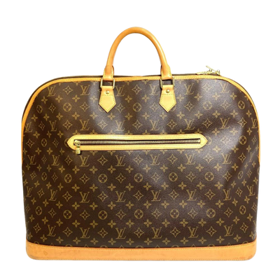 Pre-Owned Brown Fabric Louis Vuitton Handbag
