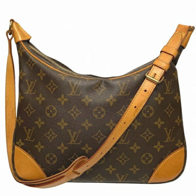 Pre-Owned Brown Fabric Louis Vuitton Boulogne