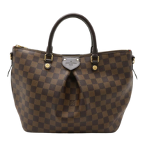 Thumbnail of Pre-Owned Brown Fabric Louis Vuitton Handbag - Image 1