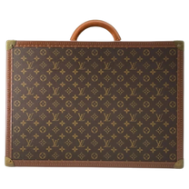 Thumbnail of Vintage Brown Fabric Louis Vuitton Handbag - Image 1