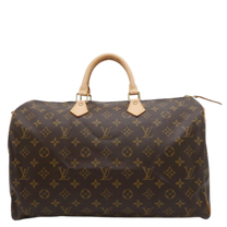 Thumbnail of Brown Fabric Louis Vuitton Handbag - Image 1
