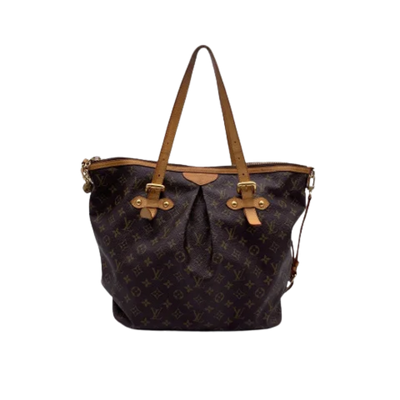Brown Fabric Louis Vuitton Palermo