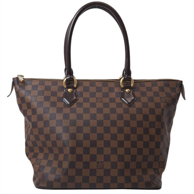 Pre-Owned Brown Fabric Louis Vuitton Saleya