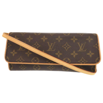 Thumbnail of Vintage Brown Fabric Louis Vuitton Shoulder Bags - Image 1