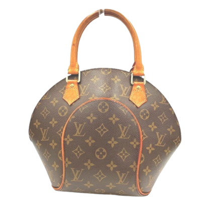 Pre-Owned Brown Fabric Louis Vuitton Ellipse