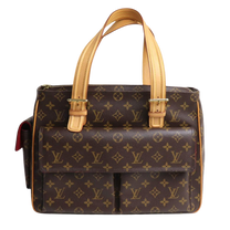 Thumbnail of Vintage Brown Fabric Louis Vuitton Tote - Image 1