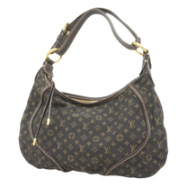Thumbnail of Brown Fabric Louis Vuitton Handbag - Image 1