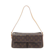 Thumbnail of Pre-Owned Brown Fabric Louis Vuitton Shoulder Bags - Image 1