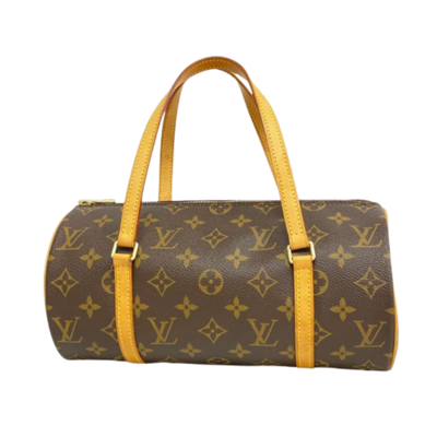 Vintage Brown Fabric Louis Vuitton Papillon