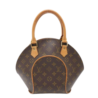 Vintage Brown Fabric Louis Vuitton Handbag