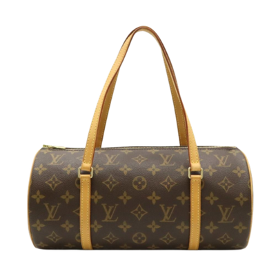 Pre-Owned Brown Fabric Louis Vuitton Papillon