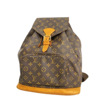 Thumbnail of Pre-Owned Brown Fabric Louis Vuitton Montsouris - Image 1