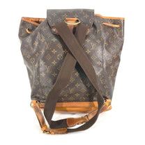 Thumbnail of Vintage Brown Fabric Louis Vuitton Backpack - Image 2