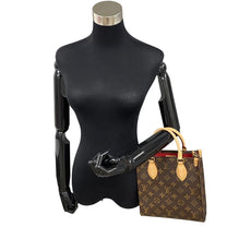 Thumbnail of Brown Fabric Louis Vuitton Handbag - Image 2