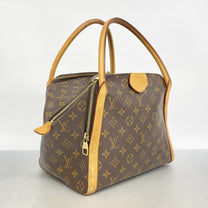 Thumbnail of Vintage Brown Fabric Louis Vuitton Handbag - Image 2