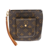 Thumbnail of Pre-Owned Brown Fabric Louis Vuitton Pouch - Image 2