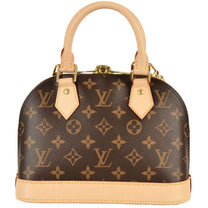 Thumbnail of Brown Fabric Louis Vuitton Handbag - Image 3