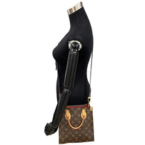 Thumbnail of Brown Fabric Louis Vuitton Handbag - Image 3