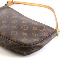 Thumbnail of Vintage Brown Fabric Louis Vuitton Pouch - Image 3