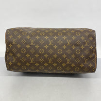 Thumbnail of Brown Fabric Louis Vuitton Handbag - Image 3