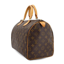 Thumbnail of Vintage Brown Fabric Louis Vuitton Handbag - Image 4
