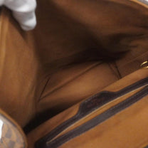 Thumbnail of Pre-Owned Brown Fabric Louis Vuitton Backpack - Image 4